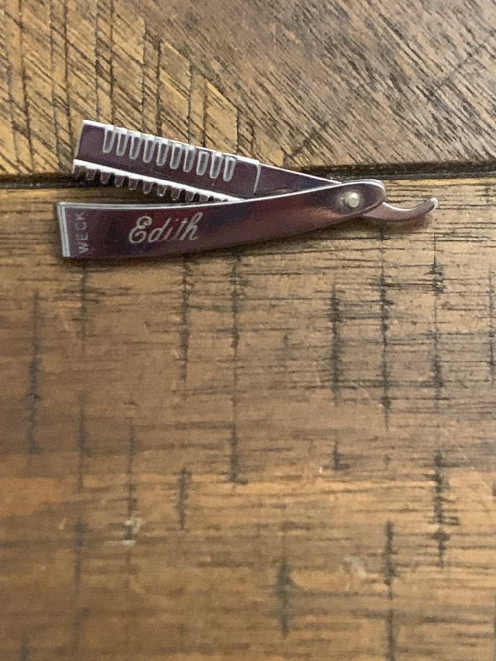 Weak Stainless steel Miniature Straight Razor Shaper Moveable Razor pin - Picture 2 of 4